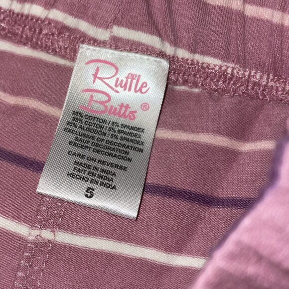 Size 5 NWT RuffleButts Ruffle Pants - Picture 6 of 6